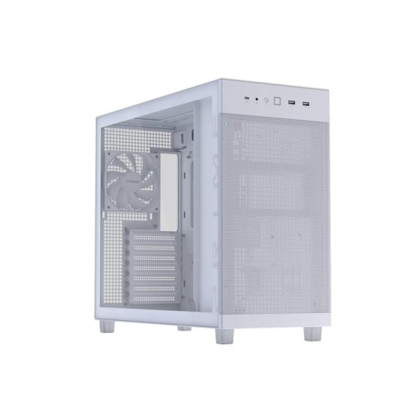ASUS PRIME AP303 TG WHITE skrinka ATX biela