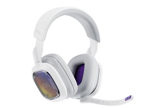 Logitech® A30 Geaming Headset - WHITE/PURPLE - PS