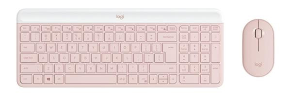 Logitech® MK470 Slim Wireless Combo - ROSE - US INT'L - INTN