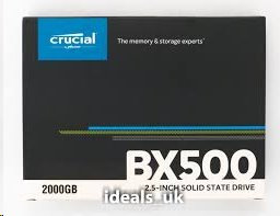 Crucial BX500 4TB 2.5" SATA 6Gb/s, Read/Write: 540/500 MB/