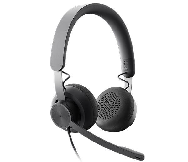 Logitech® Zone Wired Headset- GRAPHITE