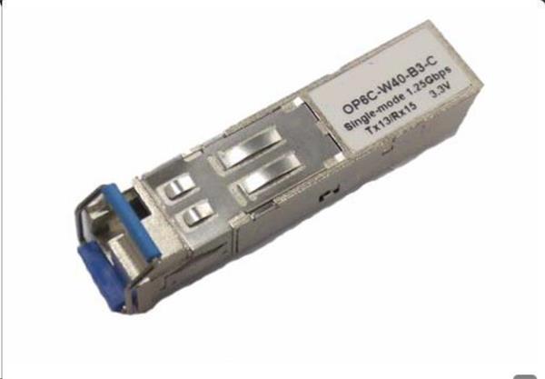 SFP WDM transceiver 1,25Gbps, 1000BASE-BX10, SM, 3km, TX1310