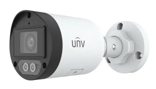 UNIVIEW Venkovní IP kamera 4MPx bullet, 79°, IR + Bílý přísv