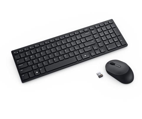 Dell Pro Compact Silent Keyboard and Mouse - KM555 - Czech/S