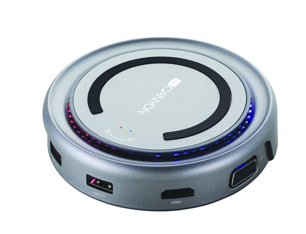 Canyon DS-7, Multiport Docking Station, 6 portov, USB-C + US