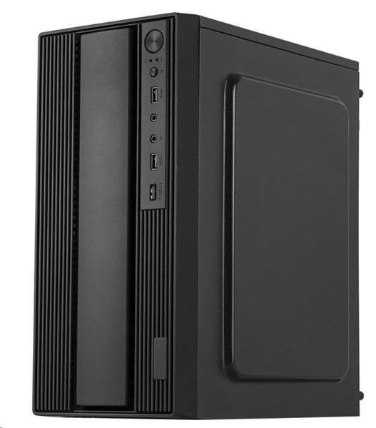 Eurocase MC MF-300B, skrinka mATX, 2xUSB3.0, čierna