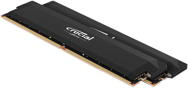 Crucial Pro OC 64GB DDR5-6400 UDIMM CL40 Black