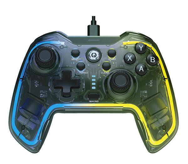 Canyon GP-02, Brighter drôtový gamepad 4 v 1 pre Win PC, Nin