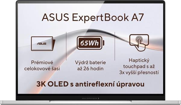 ASUS ExpertBook A7 A7406CMA-OLEDC716512W, Core 7 350, 14.0˝