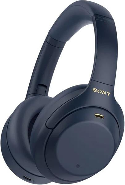 Sony WH-1000XM4 Bluetooth sluchatka modre