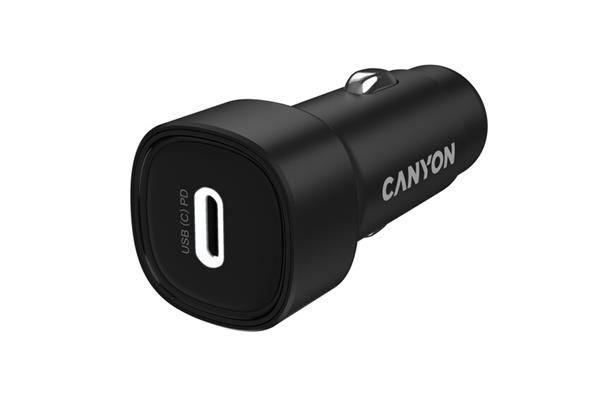 Canyon OnDrive 30, univerzálna autonabíjačka, 1x USB-C, výko