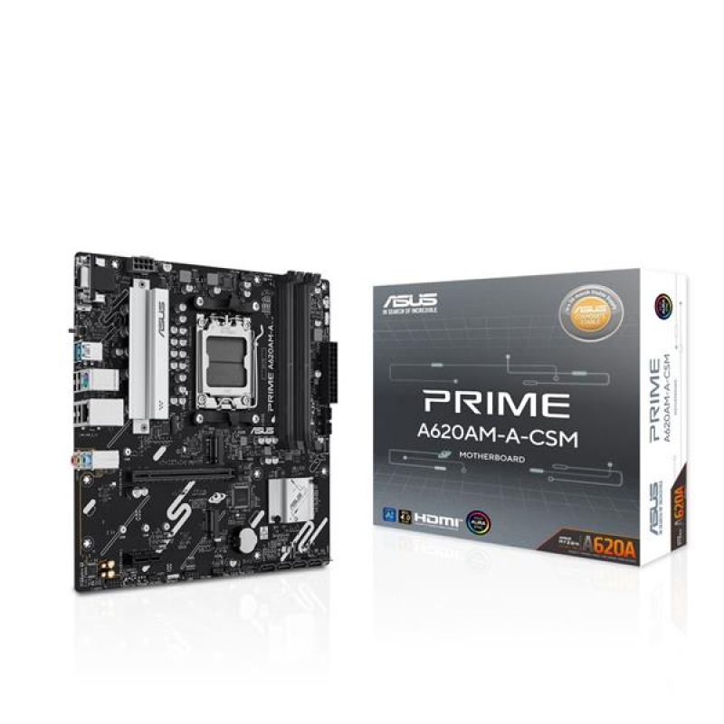 ASUS PRIME A620AM-A-CSM soc.AM5 A620A DDR5 mATX M.2 D-Sub HD