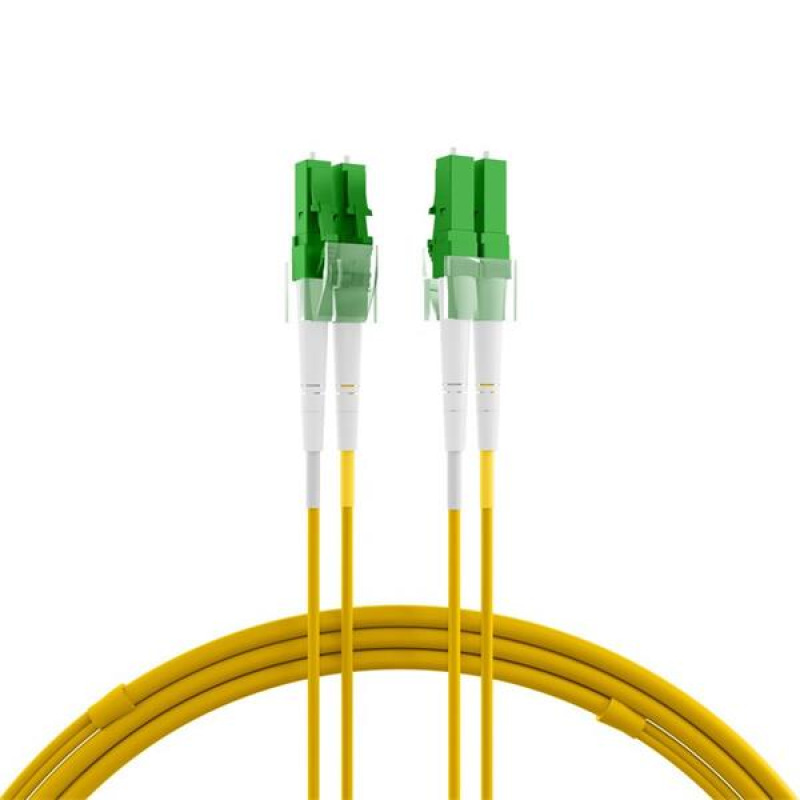 Optický kábel LC/APC-LC/APC, 3m Duplex OS2(9/125µm), LSOH, 2