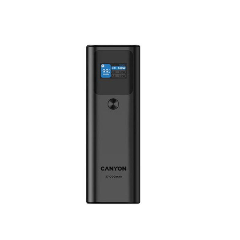 Canyon PB-2010, Powerbank, Li-Pol, 27.000 mAh, Digitálny dis