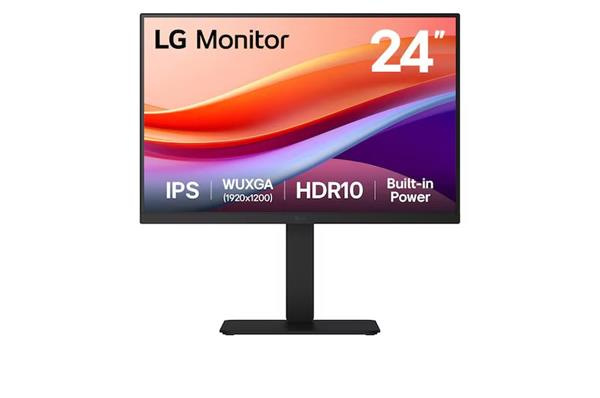 LG 24BA55W-B 24"W IPS LED 1920x1200 5ms 5 000 000:1 350cd DP