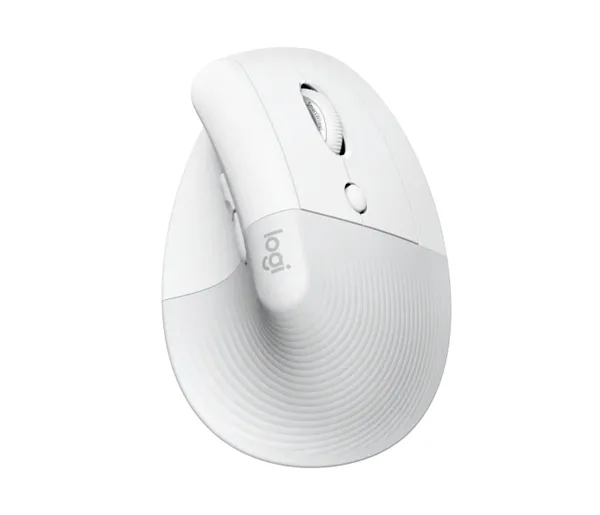 Logitech® Lift for Mac Vertical Ergonomic Mouse - OFF-WHITE/