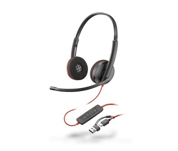 Poly Plantronics BLACKWIRE 3220 headset Stereo, USB-A / USB-
