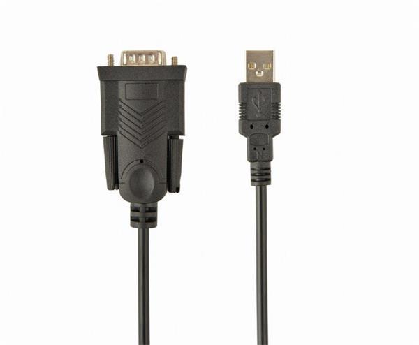 Gembird konvertor USB-A (M) na DB9 serial port (M), kábel 1.