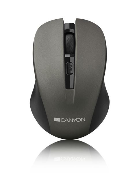 Canyon MW-1, Wireless optická myš USB, 800/1000/1200 dpi, še