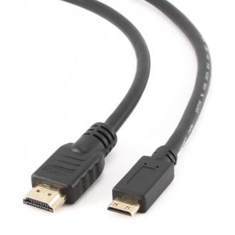 Gembird kábel mini HDMI High speed (M) na HDMI (M), pozláten