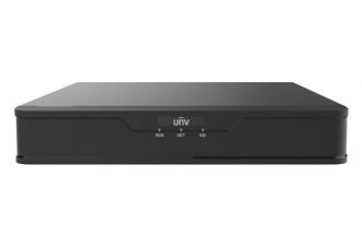 UNIVIEW NVR, 8 PoE (Max 108W) kanálů, H.265, 1x HDD, vstup 8