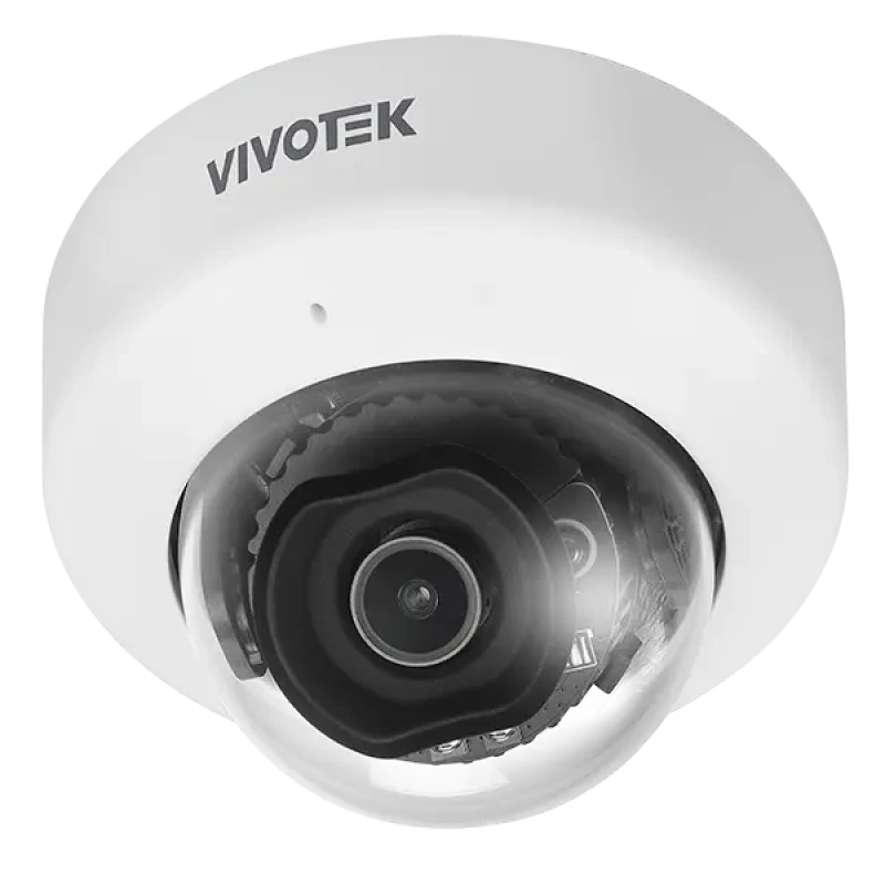 VIVOTEK Interiér mini kamera 5Mpix dome, 111°, Smart IR 30m,