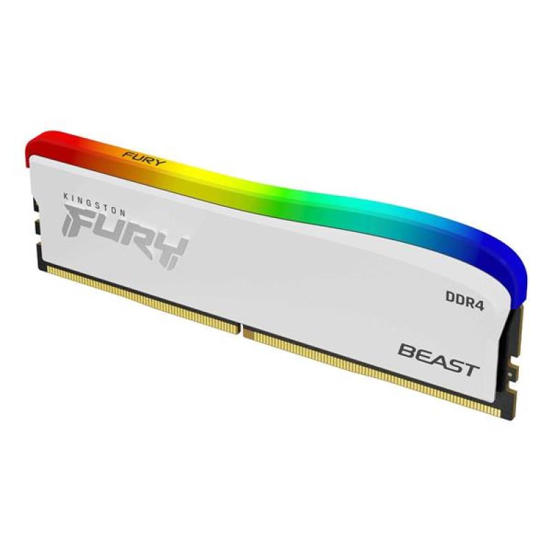 DDR 4....        8GB . 3200MHz. CL16 FURY Beast White RGB SE