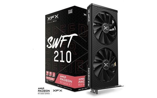 XFX Radeon RX-6650 XT Speedster SWFT210 8GB/128bit GDDR6, 3x