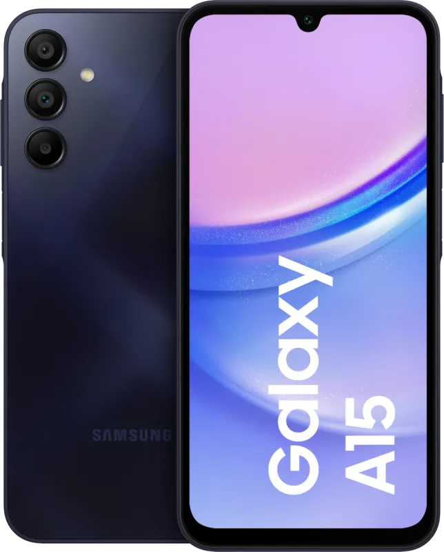 Samsung GALAXY A15 4+128GB DUOS, čierna