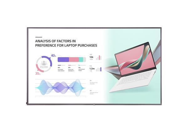 LG 75UH5J-M veľkoformátový displej 4K, 24/7