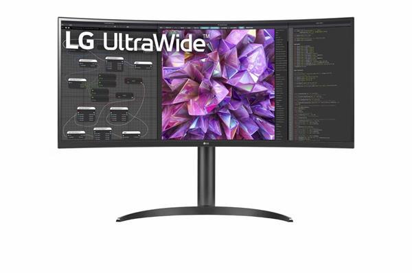 LG 34WQ75C-B 34"W IPS LED 3440x1440 5M:1 5ms 300cd DP 2xHDMI