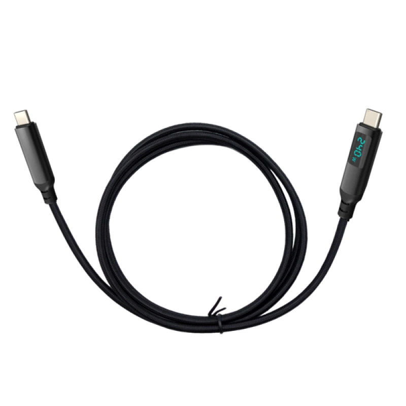 i-tec Thunderbolt 4/USB4 Class Pro Cable 240W with LCD (40 G