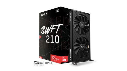 XFX Radeon RX-7600 Speedster SWFT210 8GB/128bit GDDR6, 3xDP,