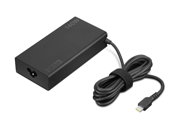 Lenovo 140W, USB-C, AC Adapter, 1m kabel