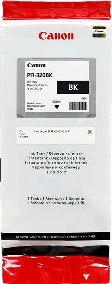 kazeta CANON PFI-320BK black TM-200/205/300/305 (300ml) (2890C001)