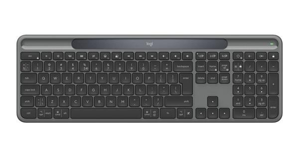 Logitech® Slim Solar+ for Business - GRAPHITE-US INT'L-2.4GH