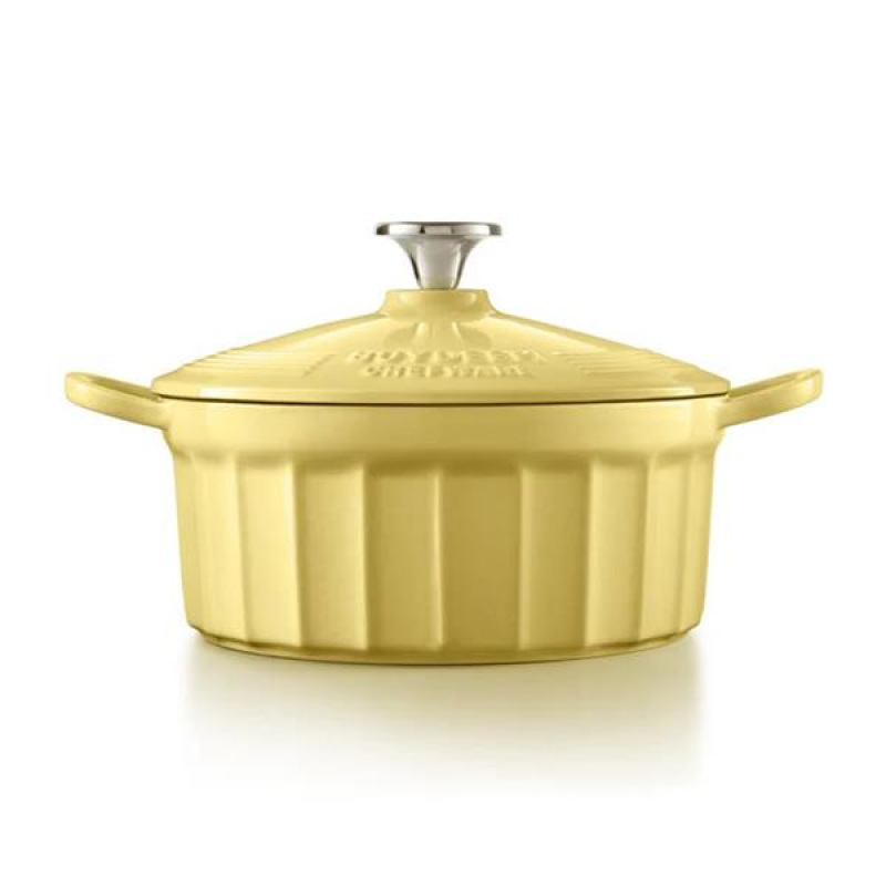 BUYDEEM Smaltovaný liatinový hrniec 2,9L, 22cm, model CP521,