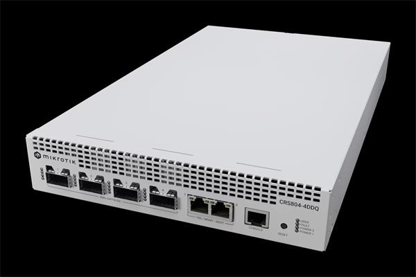 MIKROTIK Cloud Router Switch CRS804 DDQ with RouterOS L6