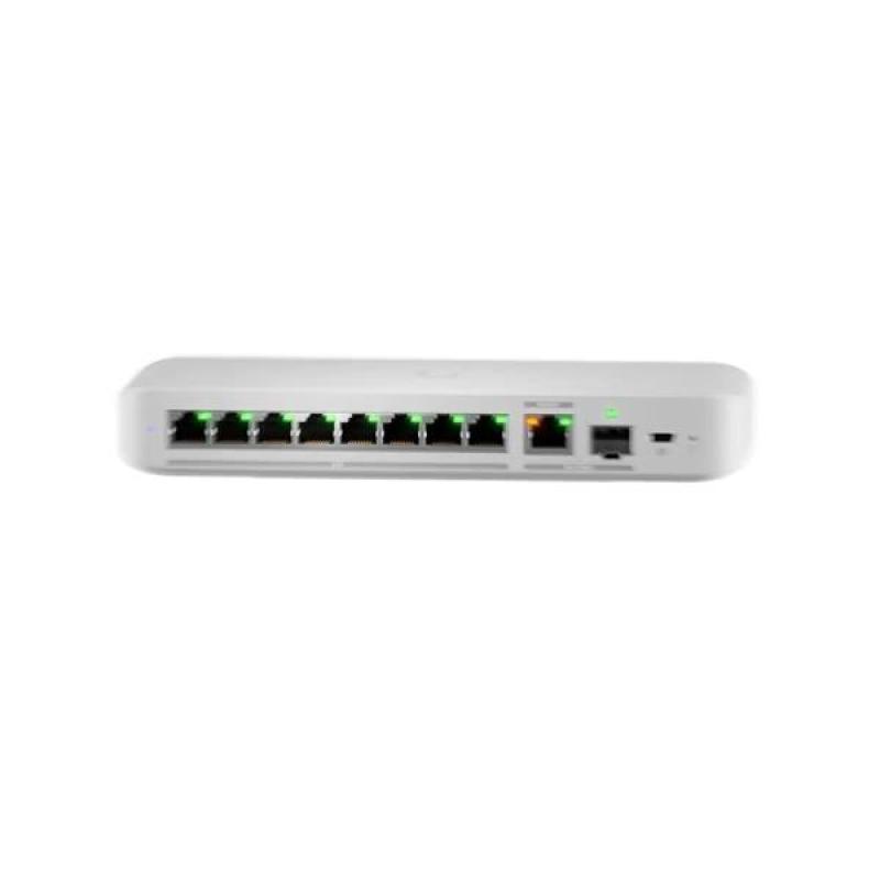 Ubiquiti Flexible, 8-port 2.5 GbE switch with a 10 GbE RJ45/