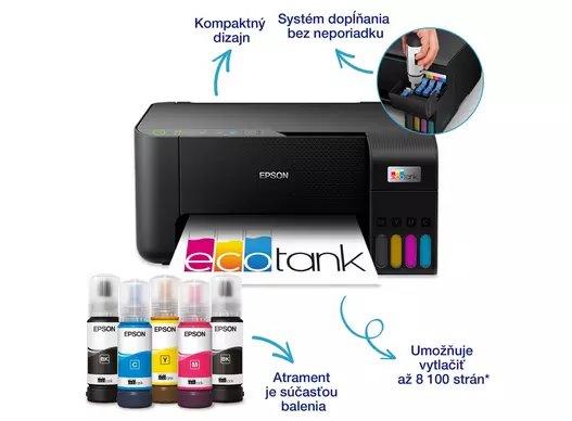 Epson EcoTank L3270 A4 color MFP, USB, WiFi