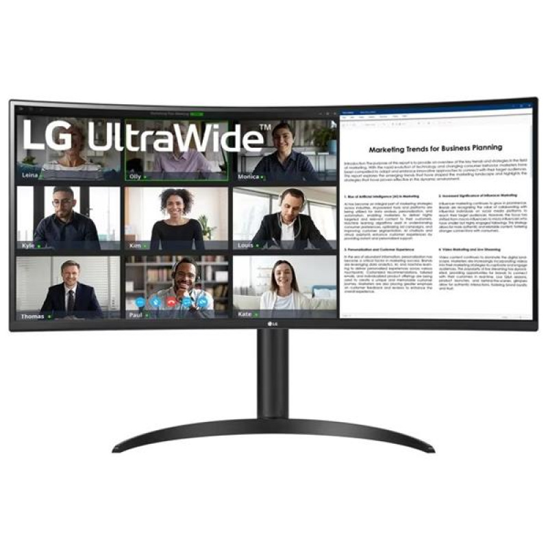 LG 34WR55QK-B 34"W VA LED 3440x1440 5M:1 5ms 300cd DP HDMI U