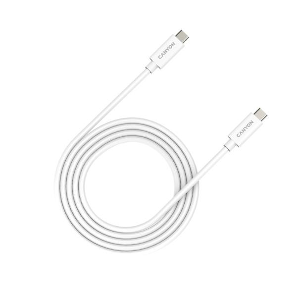 Canyon UC-42, 2 m kábel USB-C / USB-C, 48V/5A, výkon 240W EP