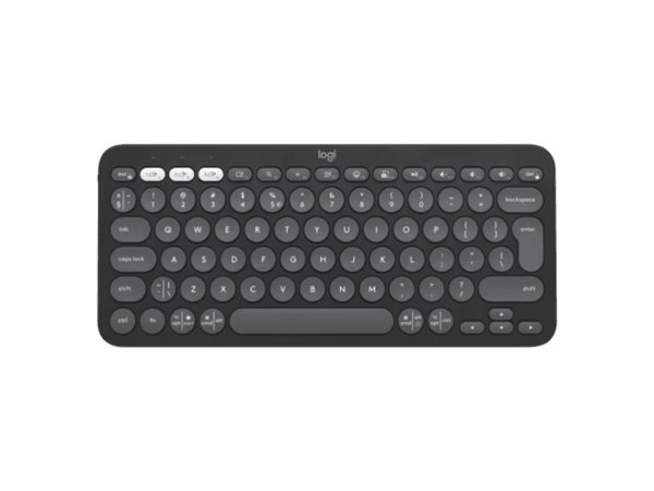 Logitech® K380s Pebble Keys 2 - TONAL GRAPHITE - SK/CZ - BT