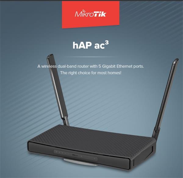 MIKROTIK RouterBOARD hAP Dual-Concurrent 2.4/5GHz AP, 802.11