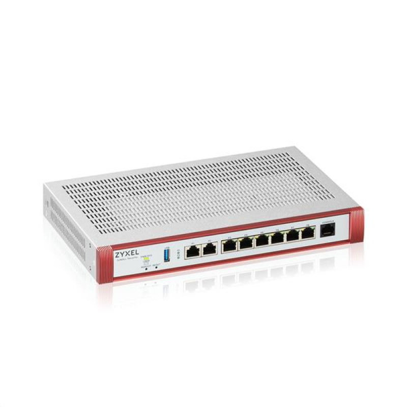 Zyxel USG FLEX 200H Series, User-definable ports with 2*2.5G