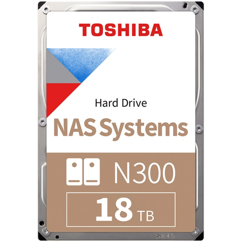 HDD TOSHIBA NAS N300 3.5", 18TB, 1024MB, SATA 6.0 Gbps, 72