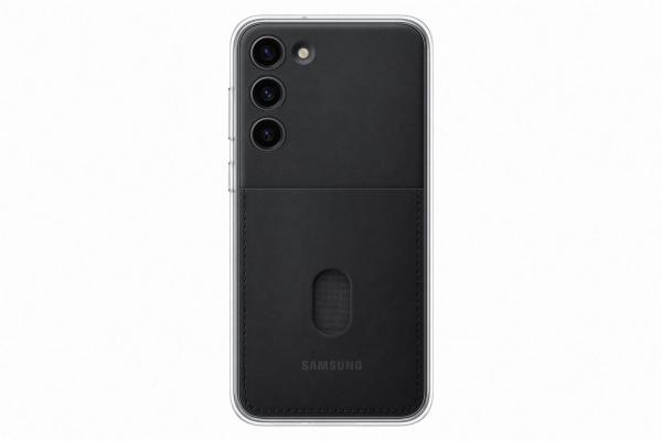 Samsung Ochranný kryt frame pre Samsung Galaxy S23+, čierny