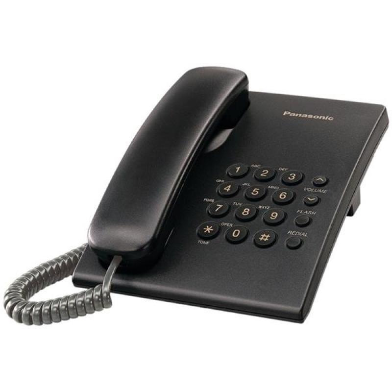 Panasonic KX-TS500FXB jednolinkovy telefon - čierny