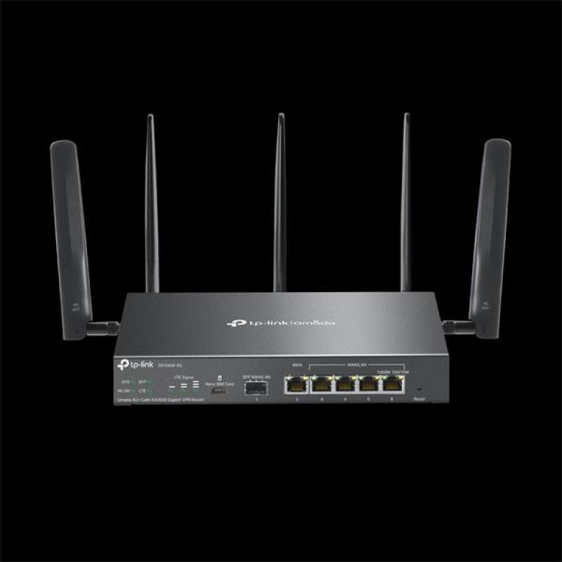 TP-LINK "Omada 4G+ Cat6 AX3000 Gigabit VPN RouterPORT: 1× Gi