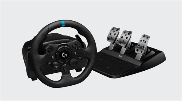 Logitech® G923 Racing wheel - BLACK - USB - PLUGC - PC ONLY